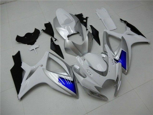 GSXR 600 / 750 K6 06-07 - Blanco Azul GSXR 600 / 750 K6 06-07 - Blanco Azul