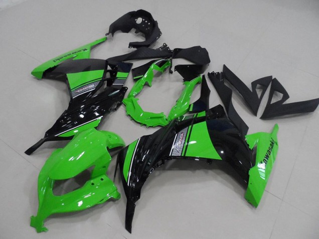 ZX 300R 13-16 - Negro Verde ZX 300R 13-16 - Negro Verde