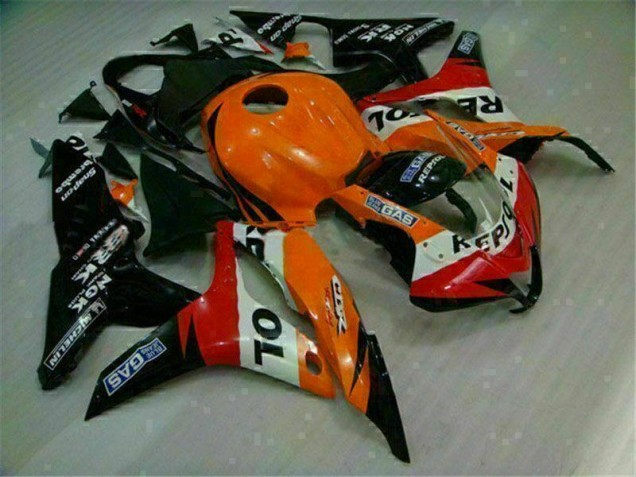 CBR 600 RR 07-08 - Naranja Negro Repsol