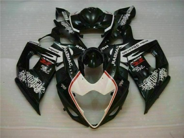 GSXR 1000 K5 05-06 - Blanco Negro
