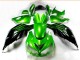 ZX14R ZZR 1400 12-21 - Negro Verde ZX14R ZZR 1400 12-21 - Negro Verde