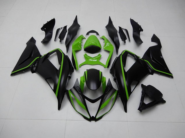 ZX6R 13-18 - Negro Verde ZX6R 13-18 - Negro Verde