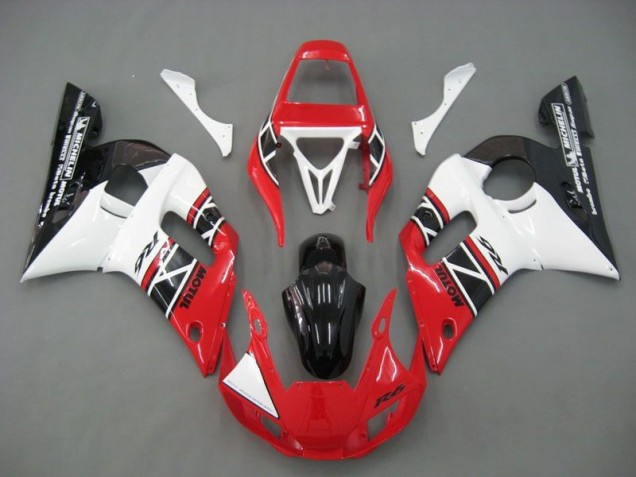 R6 98-02 - Rojo Blanco Negro R6 98-02 - Rojo Blanco Negro