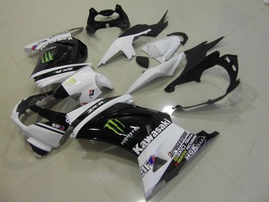 ZX 250R 08-12 - Negro Blanco Monster