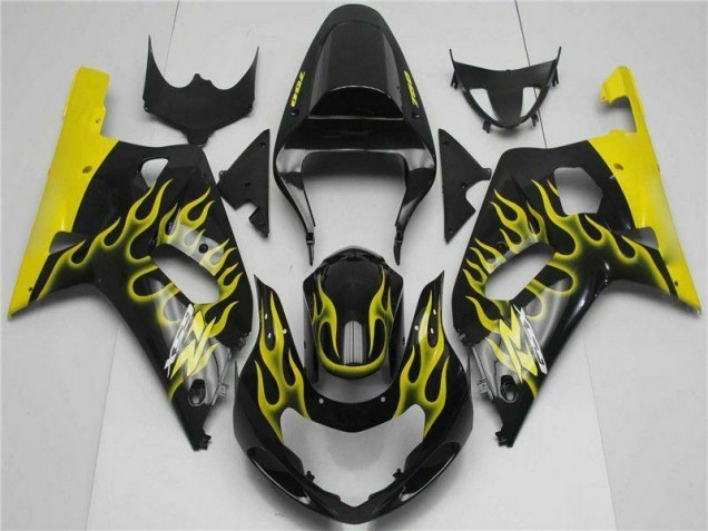 GSXR 600 / 750 K1 K2 K3 01-03 - Negro GSXR 600 / 750 K1 K2 K3 01-03 - Negro