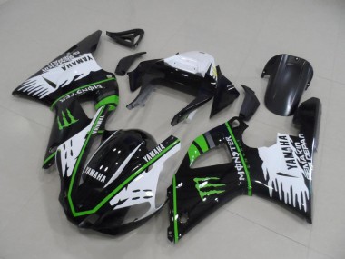 R1 00-01 - Negro Blanco Verde Monster