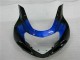 GSXR 600 / 750 K1 K2 K3 01-03 - Azul Negro GSXR 600 / 750 K1 K2 K3 01-03 - Azul Negro