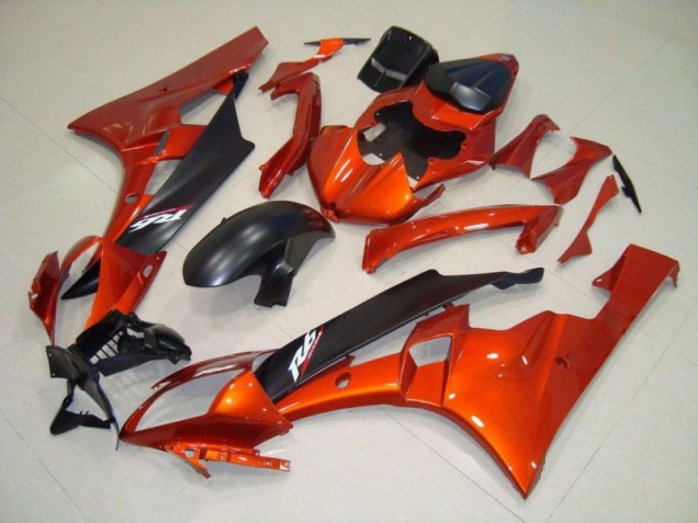 R6 06-07 - Naranja Negro Mate R6 06-07 - Naranja Negro Mate