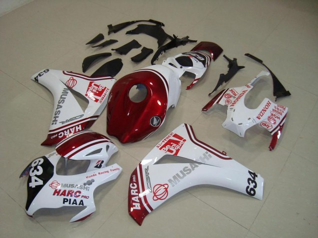 CBR 1000 RR 08-11 - Blanco Rojo HARC Pro PIAA 634 CBR 1000 RR 08-11 - Blanco Rojo HARC Pro PIAA 634