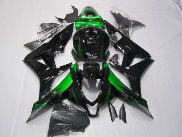 CBR 600 RR 07-08 - Negro Verde CBR 600 RR 07-08 - Negro Verde