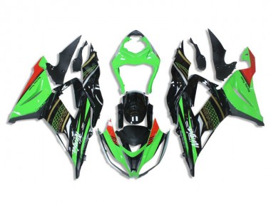 ZX6R 13-18 - Verde Negro