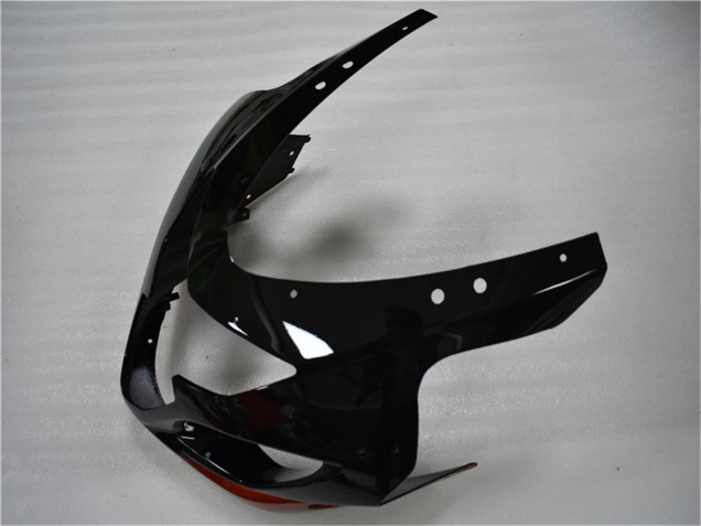 Carenados Moto Suzuki GSXR 600/750 2004-2005 - Negro Brillante Rojo Raya