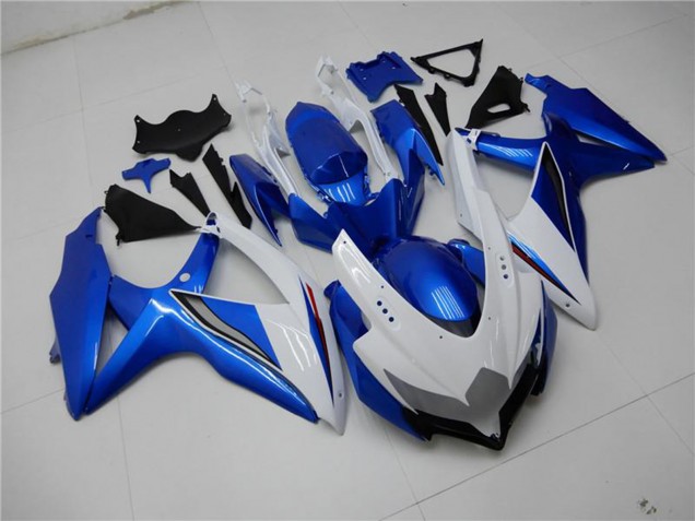 Carenados Moto Suzuki GSXR 600/750 2008-2010 - Blanco Azul