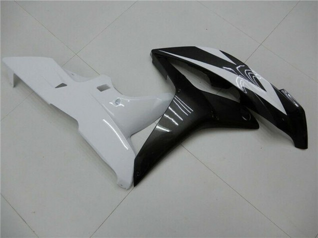 Carenado Moto Honda CBR600RR 2007-2008 - Blanco Negro Brillante