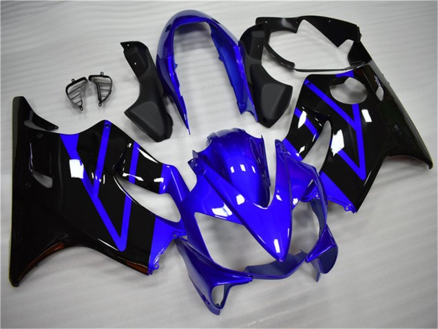 Kits Carenado Moto Honda CBR600 F4i 2004-2007 - Azul Negro Brillante