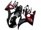 Kits Carenado Moto Yamaha YZF R6 2003-2004 - Negro Brillante Rojo