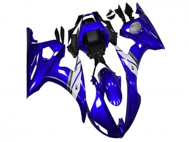 Carenados Moto Yamaha YZF R6 2003-2004 - Azul Blanco