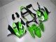 Kits Carenado Moto Kawasaki ZX6R 2000-2002 - Verde Blanco Negro