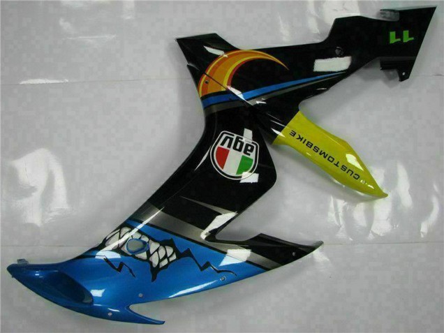 Carenados Moto Yamaha YZF R1 2004-2006 - Azul Amarillo Tiburón