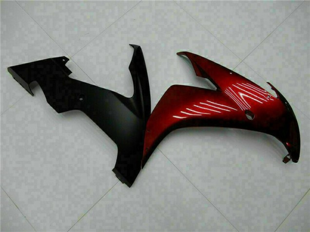 Carenados Moto Yamaha YZF R1 2004-2006 - Rojo Granate Negro Mate
