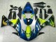 Carenados Moto Yamaha YZF R1 2009-2011 - Azul Amarillo Tiburón