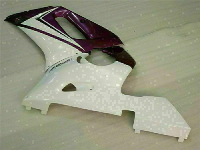 Carenados Moto Yamaha YZF R6 1998-2002 - Blanco Púrpura