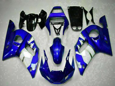 Carenados Moto Yamaha YZF R6 1998-2002 - Azul Blanco