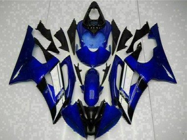 Carenados Moto Yamaha YZF R6 2008-2016 - Azul Blanco