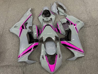 Carenados Moto Honda CBR1000RR 2017-2023 - Nardo Gris Rosa Raya