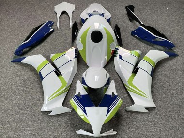 Carenados Moto Honda CBR1000RR 2012-2016 - Blanco Verde Azul