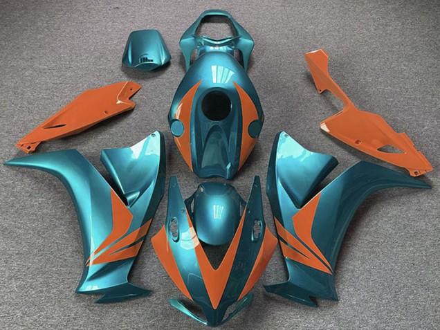 Carenados Moto Honda CBR1000RR 2012-2016 - Cian Azul Naranja