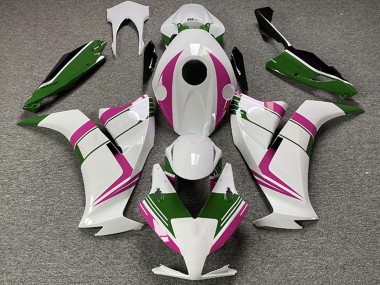 Carenados Moto Honda CBR1000RR 2012-2016 - Blanco Rosa Verde Negro
