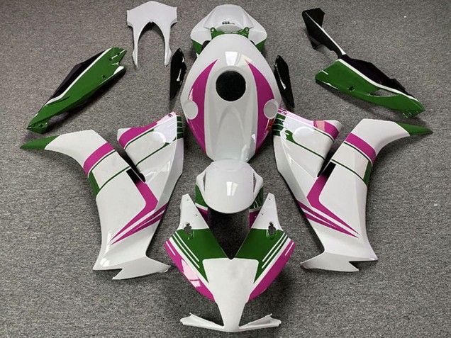 Carenados Moto Honda CBR1000RR 2012-2016 - Blanco Rosa Verde Negro