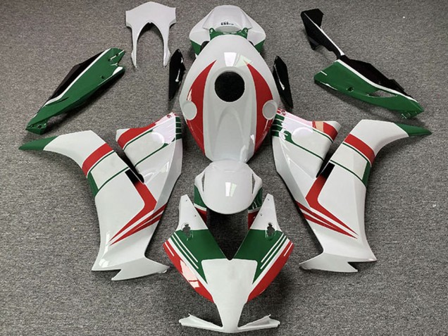 Carenados Moto Honda CBR1000RR 2012-2016 - Blanco Rojo Verde