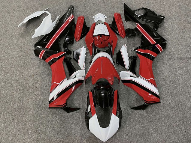 Carenados Moto Honda CBR1000RR 2017-2023 - Blanco Rojo Negro Brillante