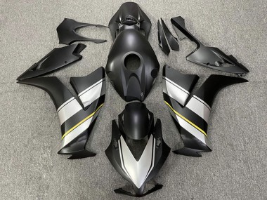 Carenados Moto Honda CBR1000RR 2012-2016 - Plata Amarillo Negro Mate