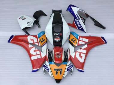 Carenados Moto Honda CBR1000RR 2008-2011 - Blanco Rojo Azul Naranja Negro Elf Givi 77