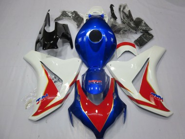 Carenados Moto Honda CBR1000RR 2008-2011 - Blanco Azul Rojo HRC