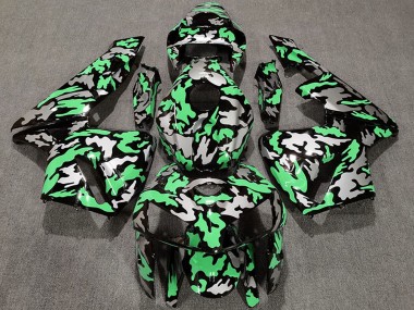 Carenados Moto Honda CBR600RR 2005-2006 - Camouflage Verde Claro