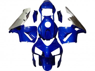 Carenados Moto Honda CBR600RR 2003-2004 - Plata Azul