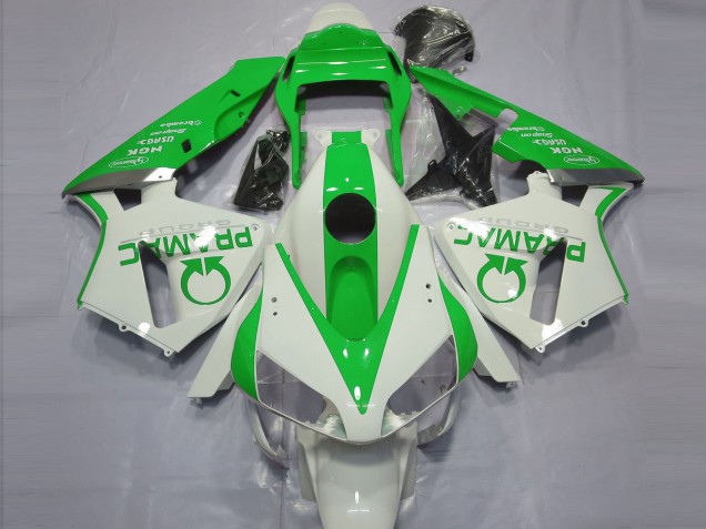 Carenados Moto Honda CBR600RR 2003-2004 - Blanco Verde Pramac