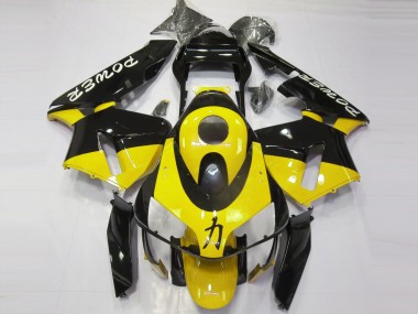 Carenados Moto Honda CBR600RR 2003-2004 - Amarillo Negro Brillante Power