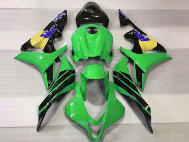 Carenados Moto Honda CBR600RR 2007-2008 - Verde Amarillo Negro Brillante Azul Toro