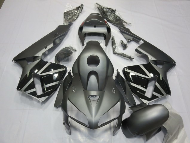 Carenados Moto Honda CBR600RR 2005-2006 - Gris Mate Negro