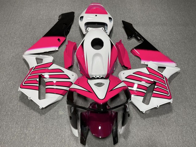 Carenados Moto Honda CBR600RR 2005-2006 - Blanco Rosa Alas