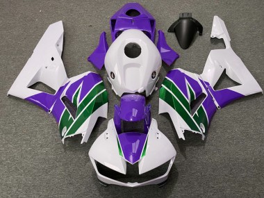 Carenados Moto Honda CBR600RR 2013-2023 - Blanco Púrpura Verde