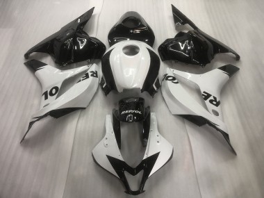 Carenados Moto Honda CBR600RR 2009-2012 - Blanco Negro Brillante Repsol
