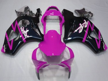 Carenado Moto Honda CBR954RR 2002-2003 - Rosa Negro Brillante