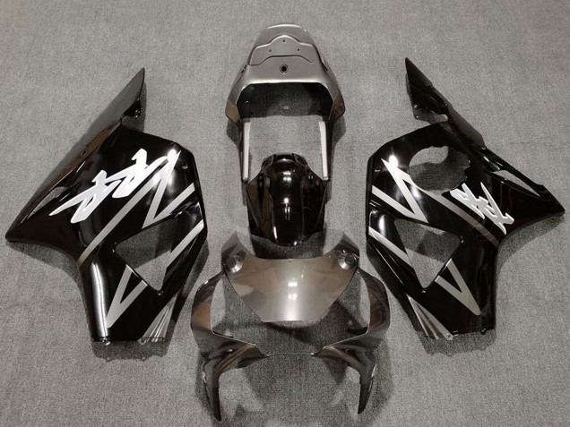 Carenados Moto Honda CBR954RR 2002-2003 - Plata Negro Brillante