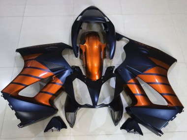 Carenados Moto Honda VFR 800 2002-2013 - Naranja Azul Mate Negro Mate